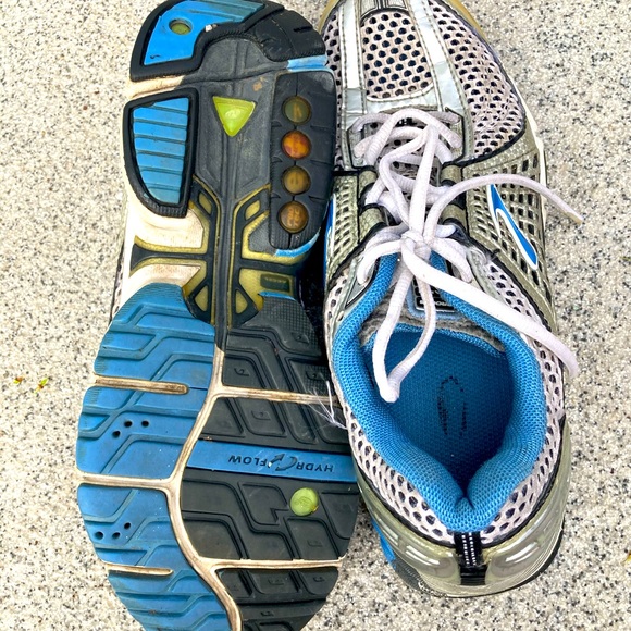 Brooks Trance grey blue running sneakers shoe - Picture 5 of 9